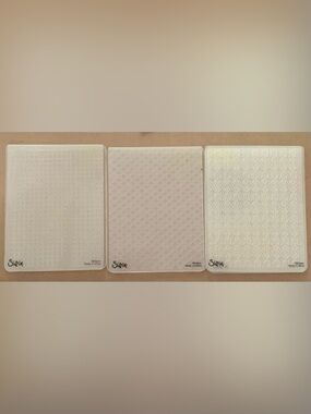 Sizzix Embossing Folder Set of 3